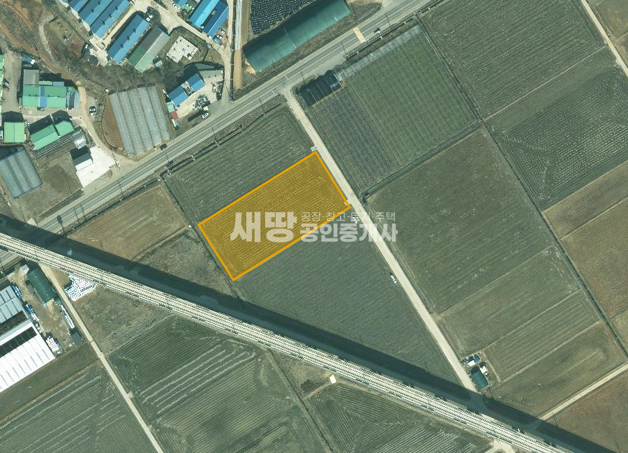 경기 화성만세구 남양읍 온석리 6m 도로접한 절대농지 매매 매물번호 10134 사진 1